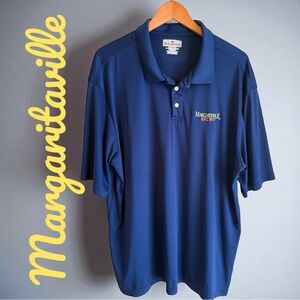 Margaritaville-Men’s 2X polo shirt. Embroidered logo on chest. Blue. EUC!